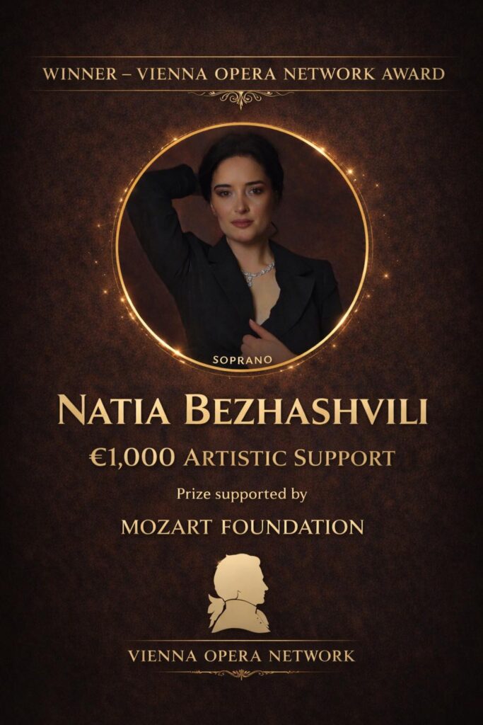 NATIA BEZHASHVILI - Winner 2026 Vienna Opera Network